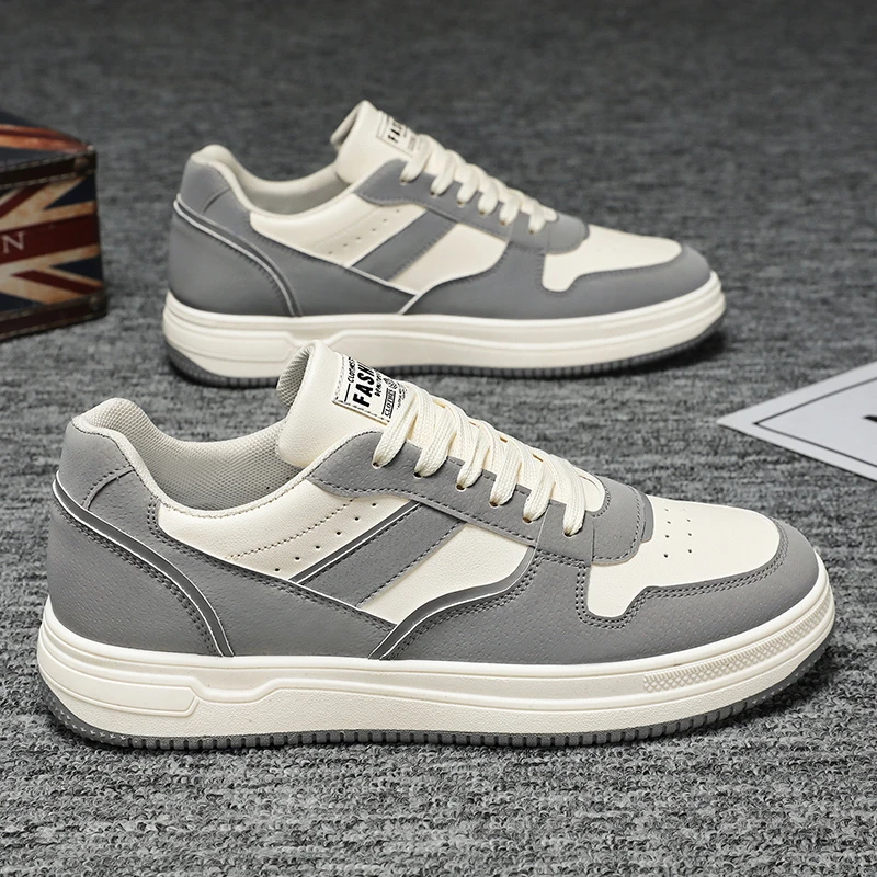 男鞋潮流百搭小白鞋学生休闲运动春季青少年白色板鞋2025新款春季