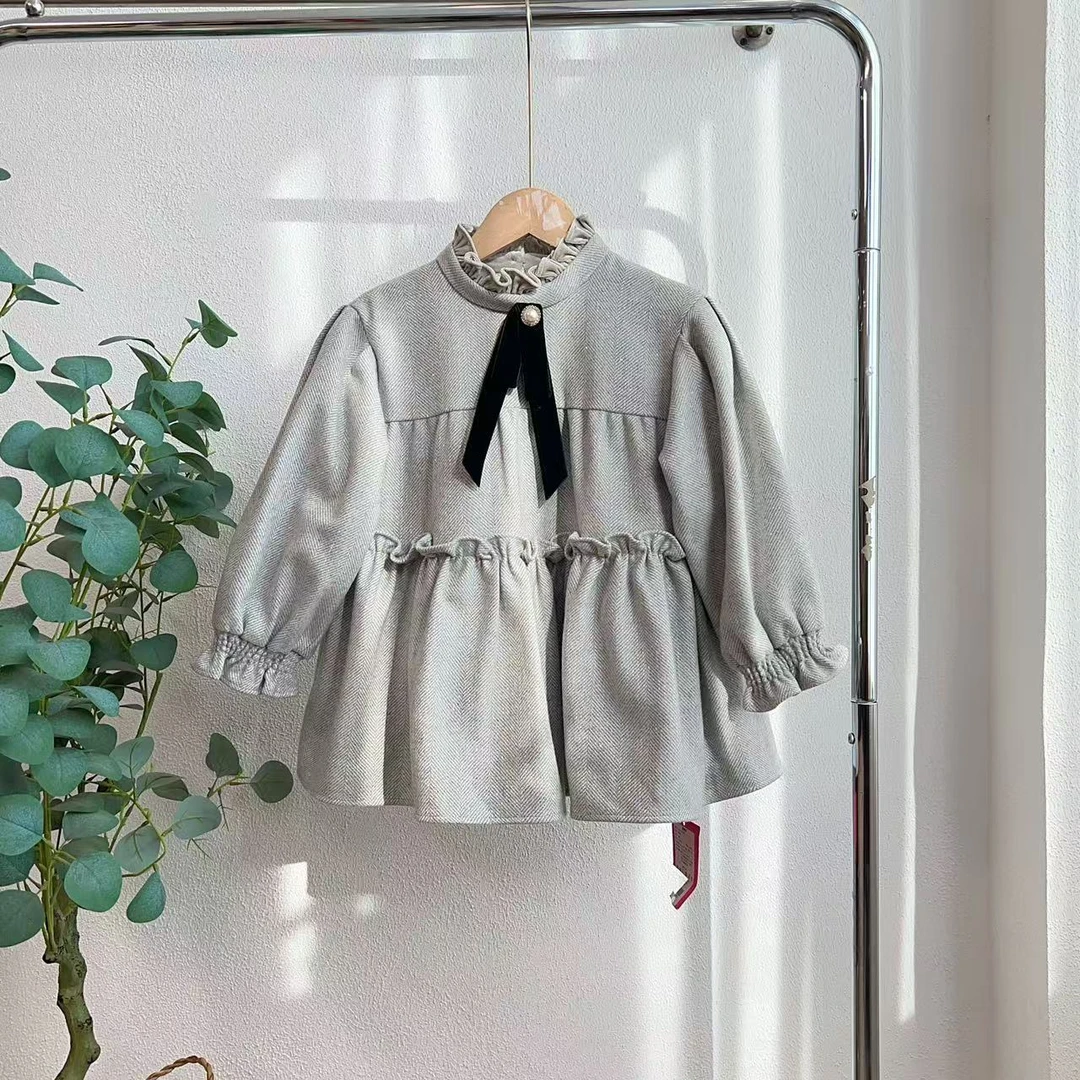 7041诺灰色连衣裙