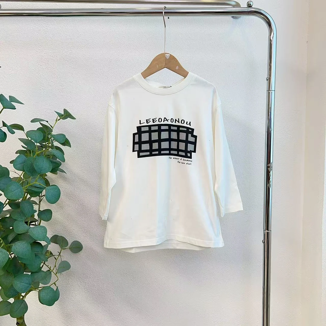 6005屴奶油白T恤