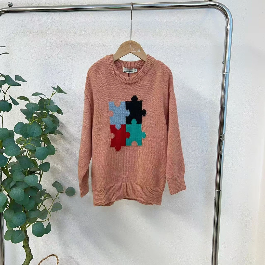 6511屴西柚红毛衣