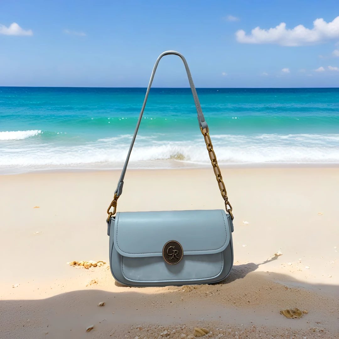 732#蓝色【尺寸：长24宽6高15】时尚百搭女士单肩包大容量斜挎单肩包