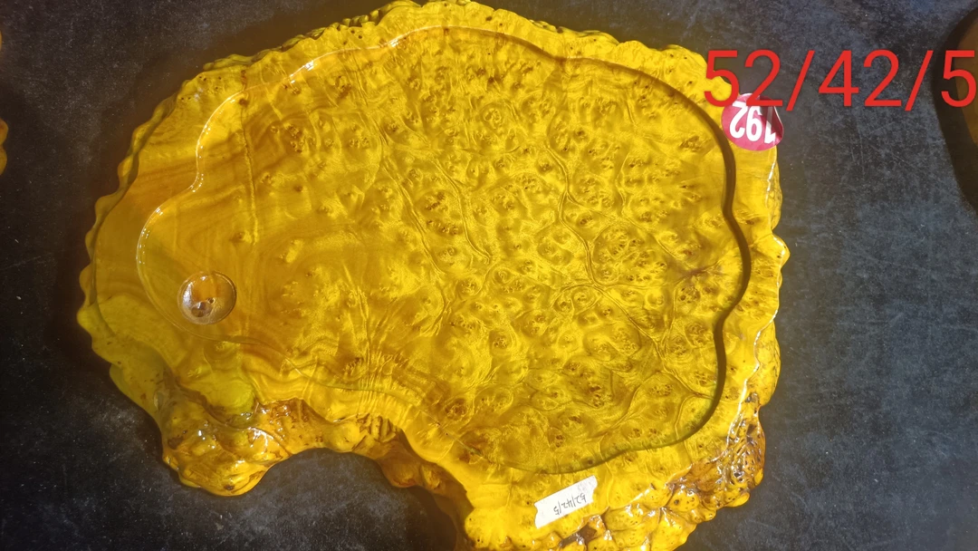 缅甸黄金樟茶盘家居用品  全实木无拼接    纯手工打造。