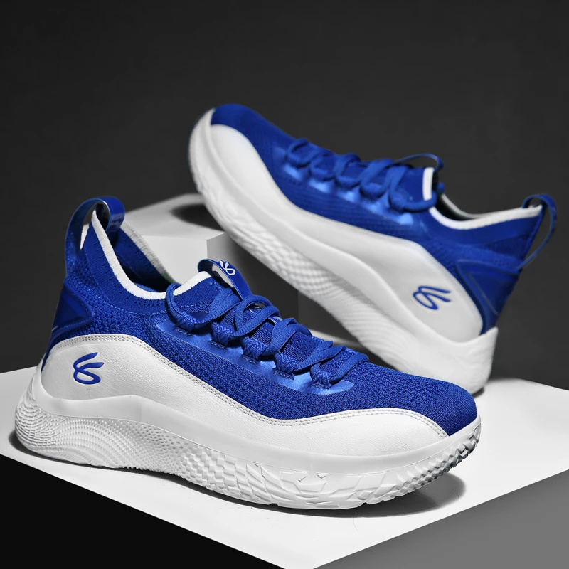 库里8篮球鞋curry8学生透气运动鞋男摩擦有声音学生实战减震耐磨