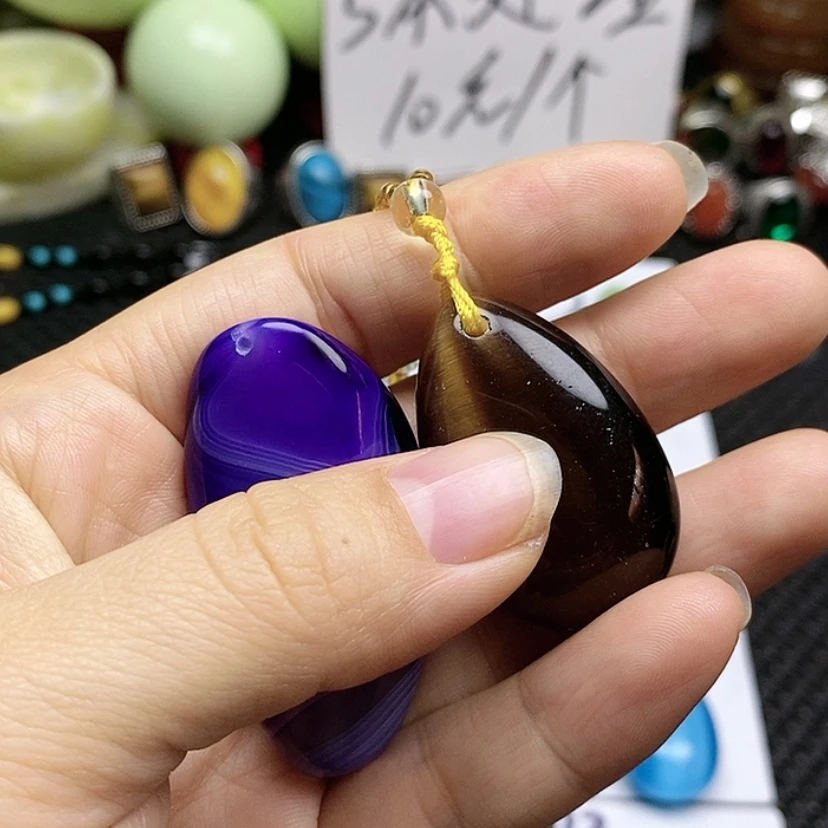 【闪购商品】玛瑙/玉髓颈饰未镶嵌秋*
