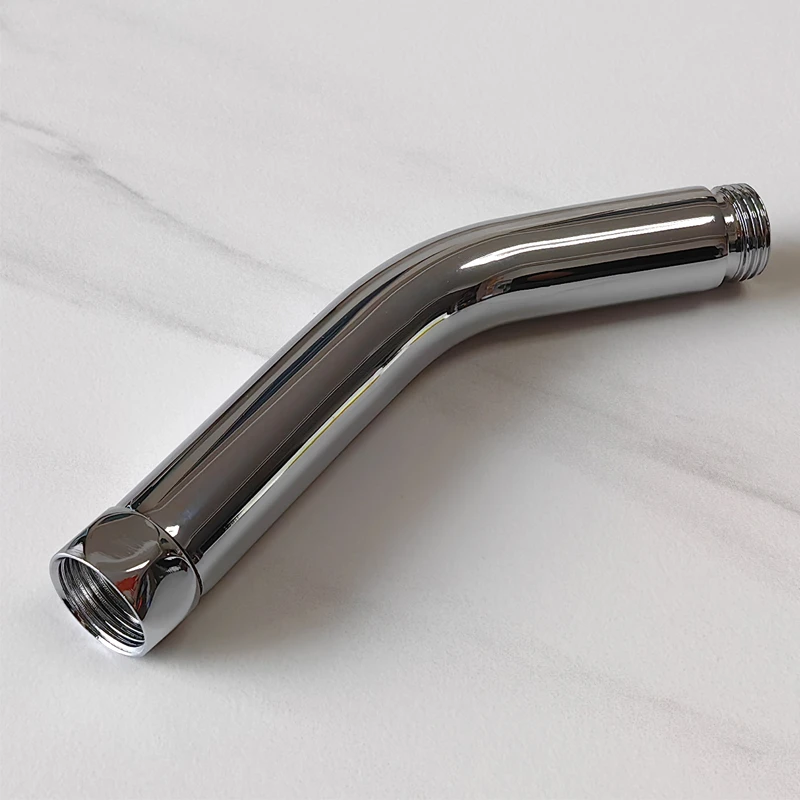 淋浴花洒侧喷改顶喷延长弯管手持喷头加长转换4分弯头拐角延伸管