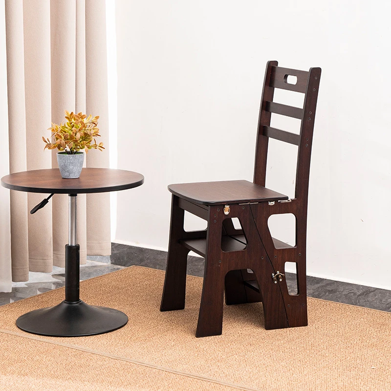 【多功能梯椅】折叠椅子 餐椅家用简约 爬高安全梯椅台阶梯两用