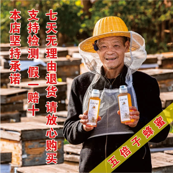 [到手五瓶]十堰五倍子蜂蜜