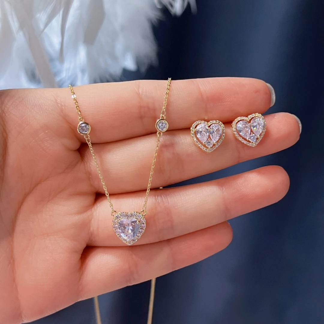 铜合金项链 时尚轻奢气质百搭女项链F2459