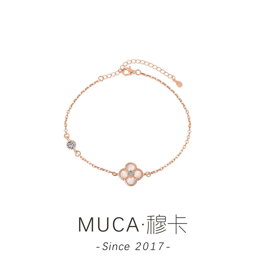 925银合成锆石手链 时尚气质轻奢百搭简约女手链QQ161
