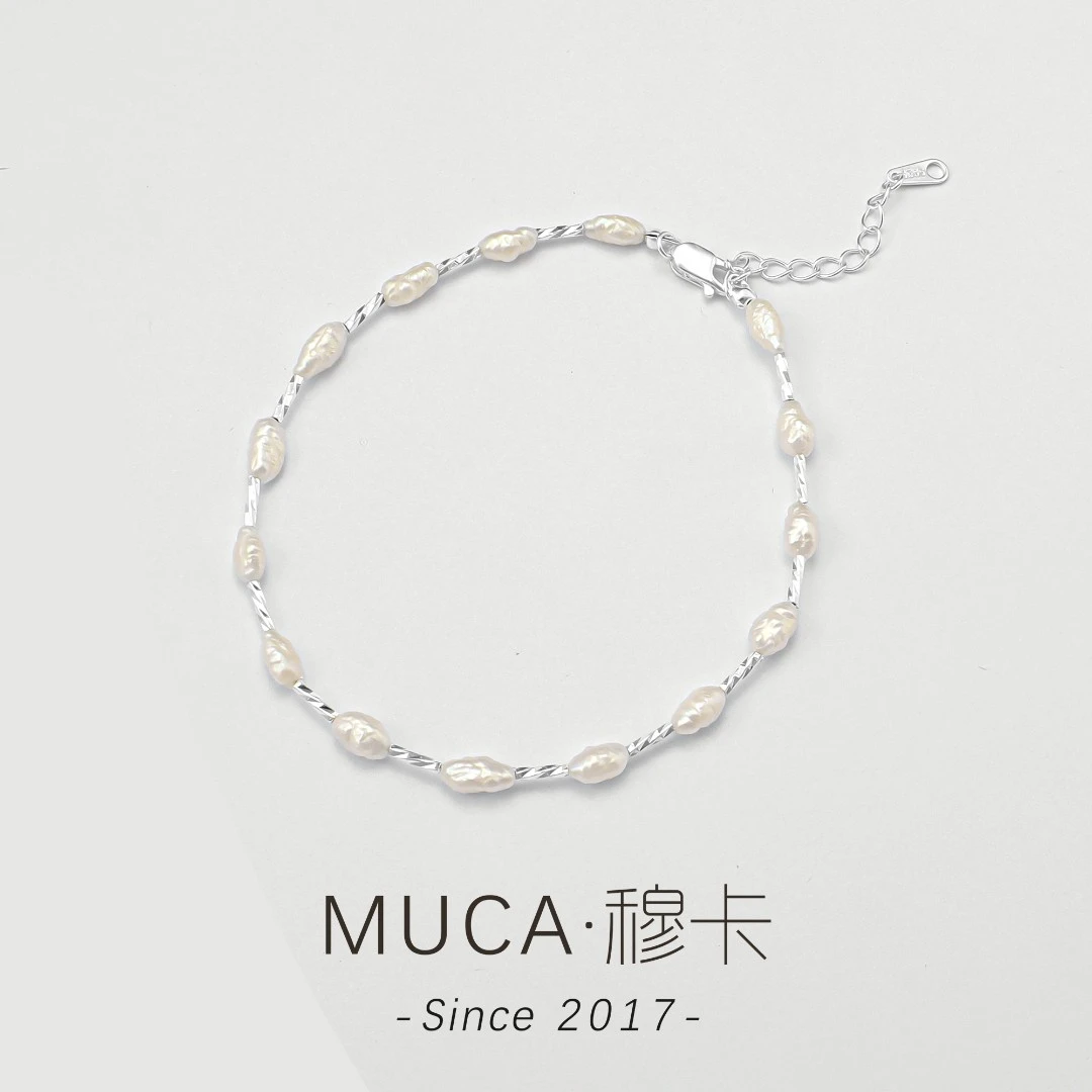 铜合金仿珍珠手链 经典简约气质百搭女手链F2356