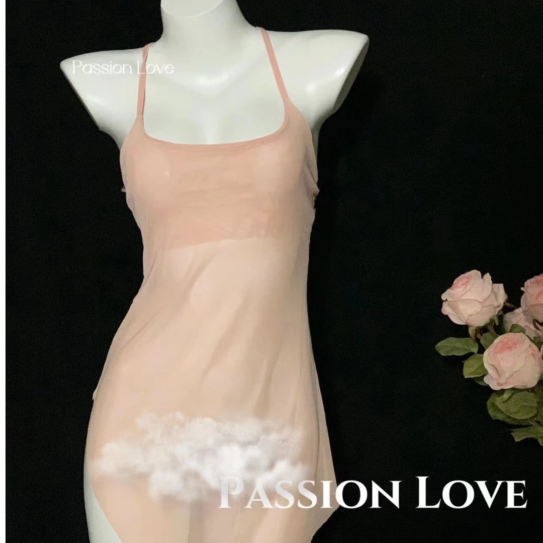 PASSION LOVE 温婉如玉 三色可选 吊带睡裙 显瘦女士修身美背