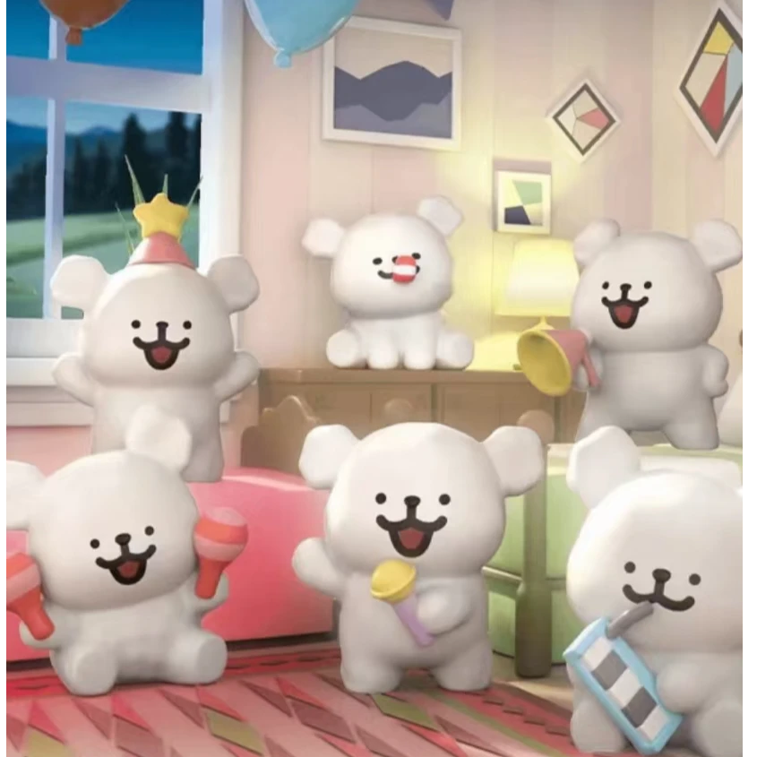 【直播拆】线条小狗二代派对系列盲盒