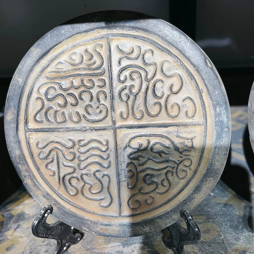 瓦当摆件茶台的一大