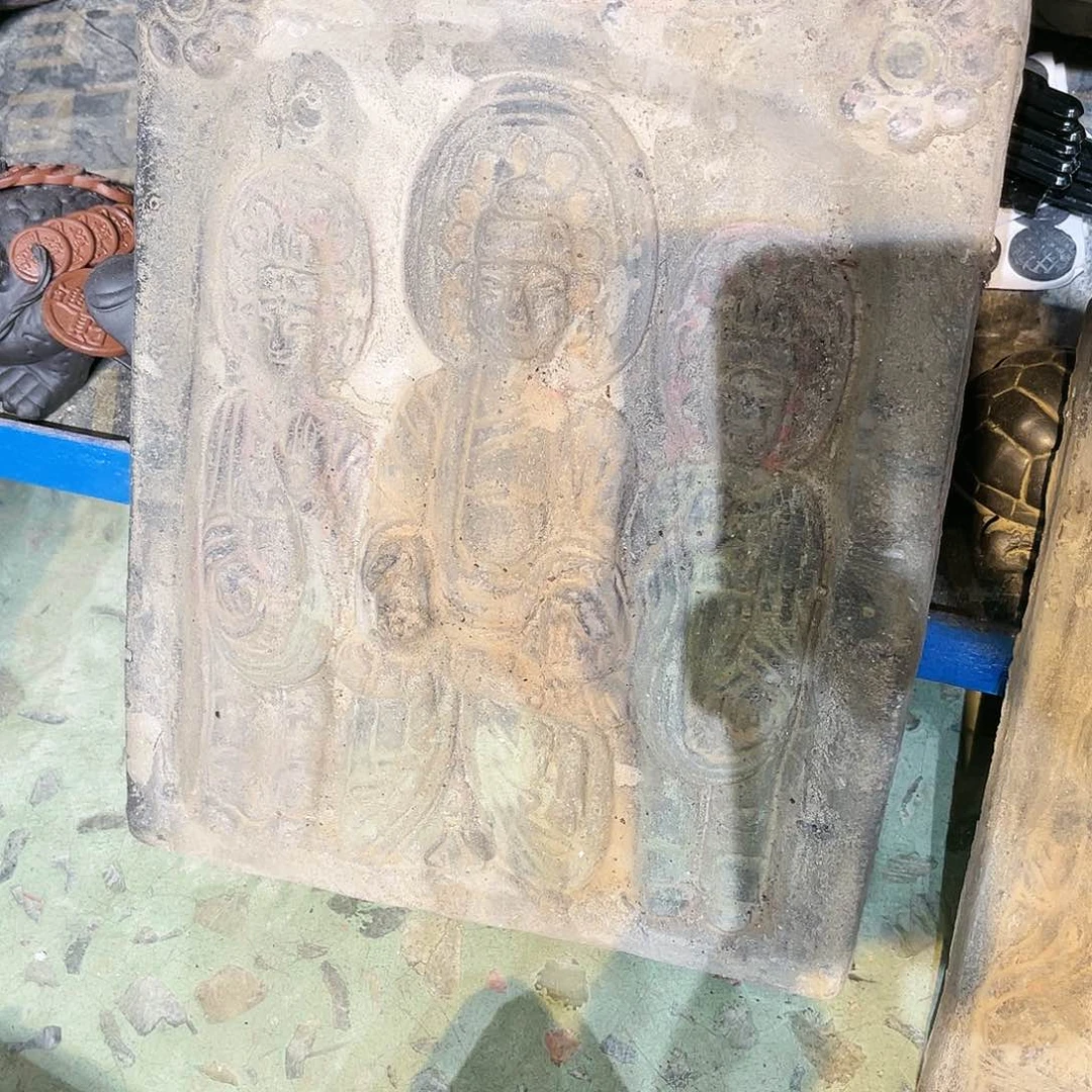 用****2瓦当摆件茶台的一