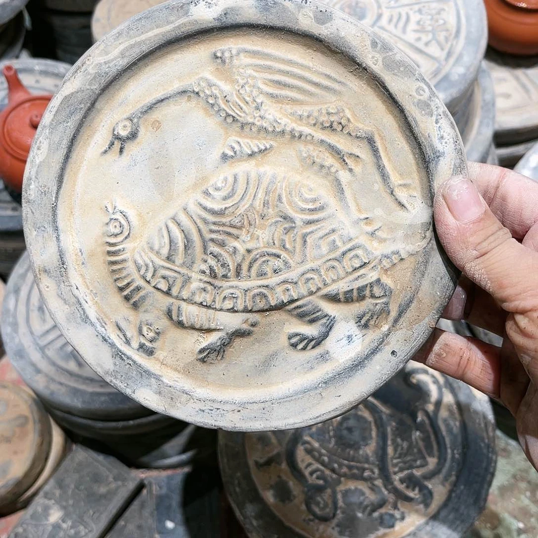 瓦当摆件茶台上摆