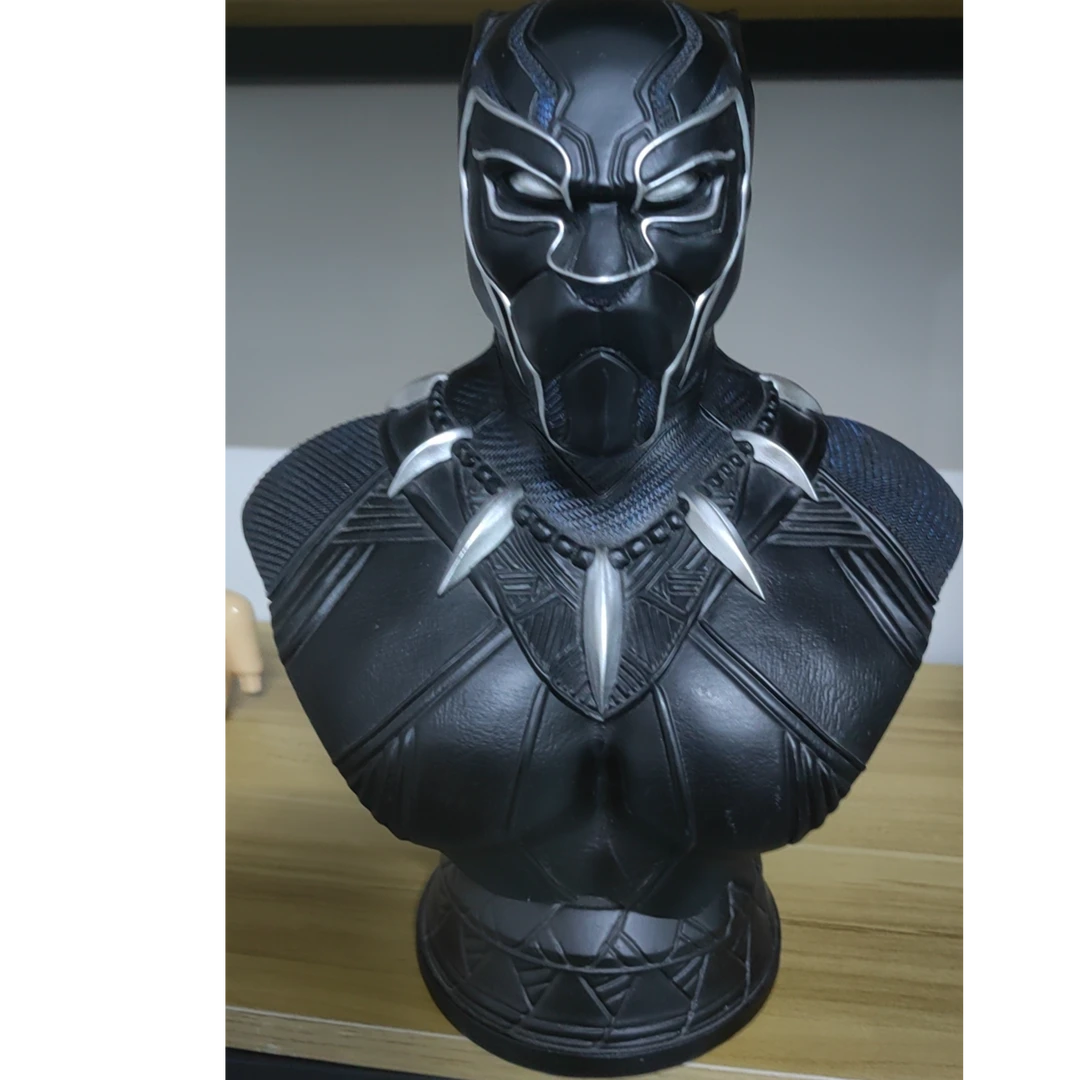 黑豹半身像大号模型手办漫威树脂雕像居家桌面装饰摆件工艺品30cm