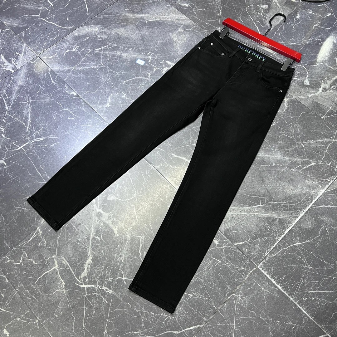 欧货男士牛仔裤秋冬男休闲修身水洗百搭潮流微弹时尚牛仔裤 6242