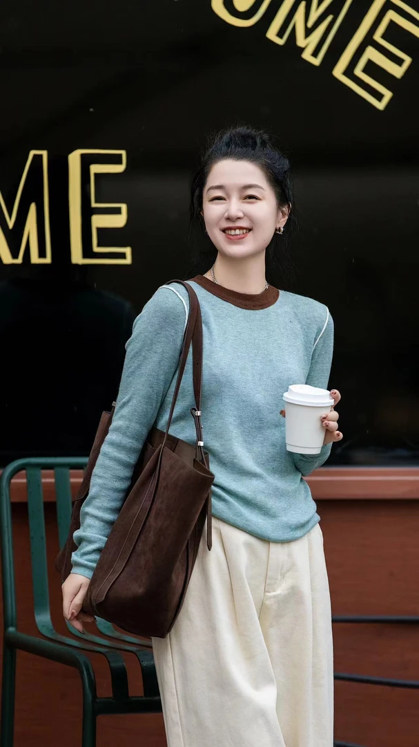 加莉精选【冷美人】舒适高弹针织衫