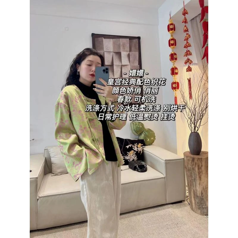 加莉新中式【嬛嬛】娇俏春日上衣 分码