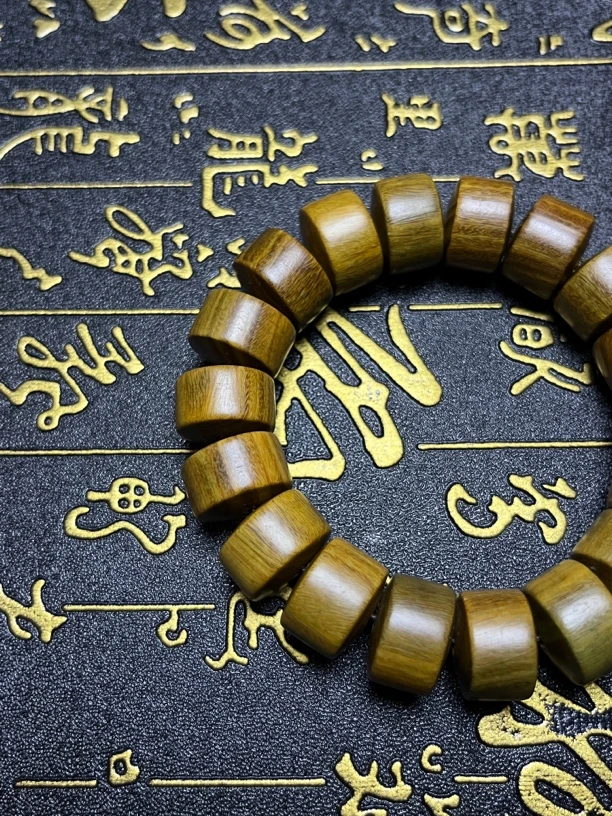 阿根廷绿檀男款9×16鼓珠