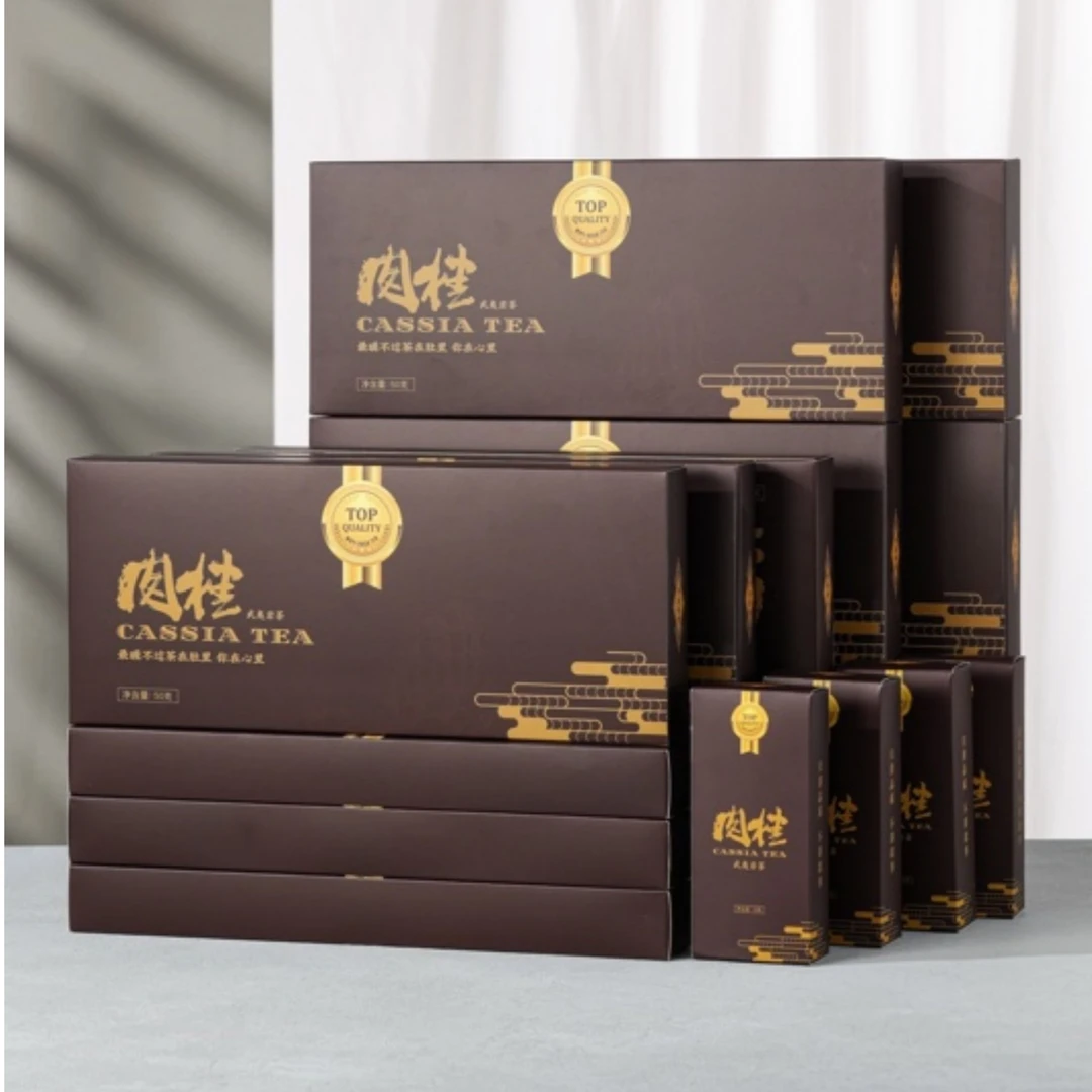 花香肉桂咖色礼盒装10条一整箱