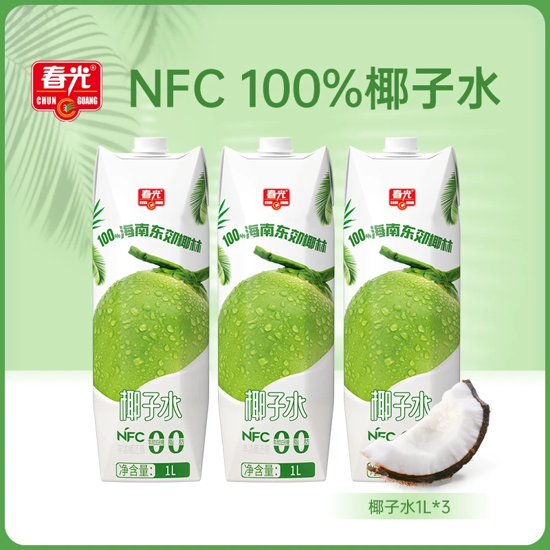 【春光】椰子水1L*3瓶
