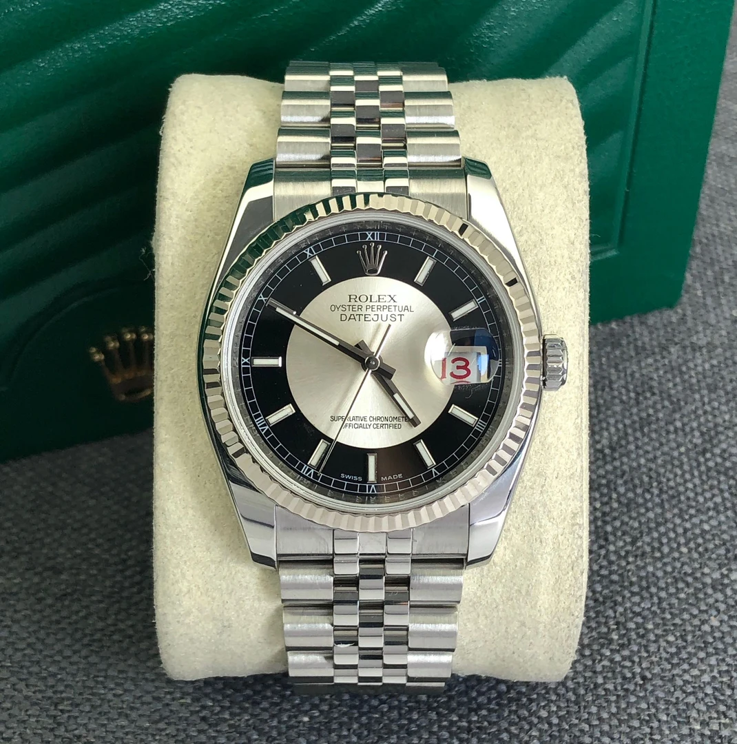 99新 Rolex/劳力士 奢侈品/日志116234熊猫盘36mm原盘单表