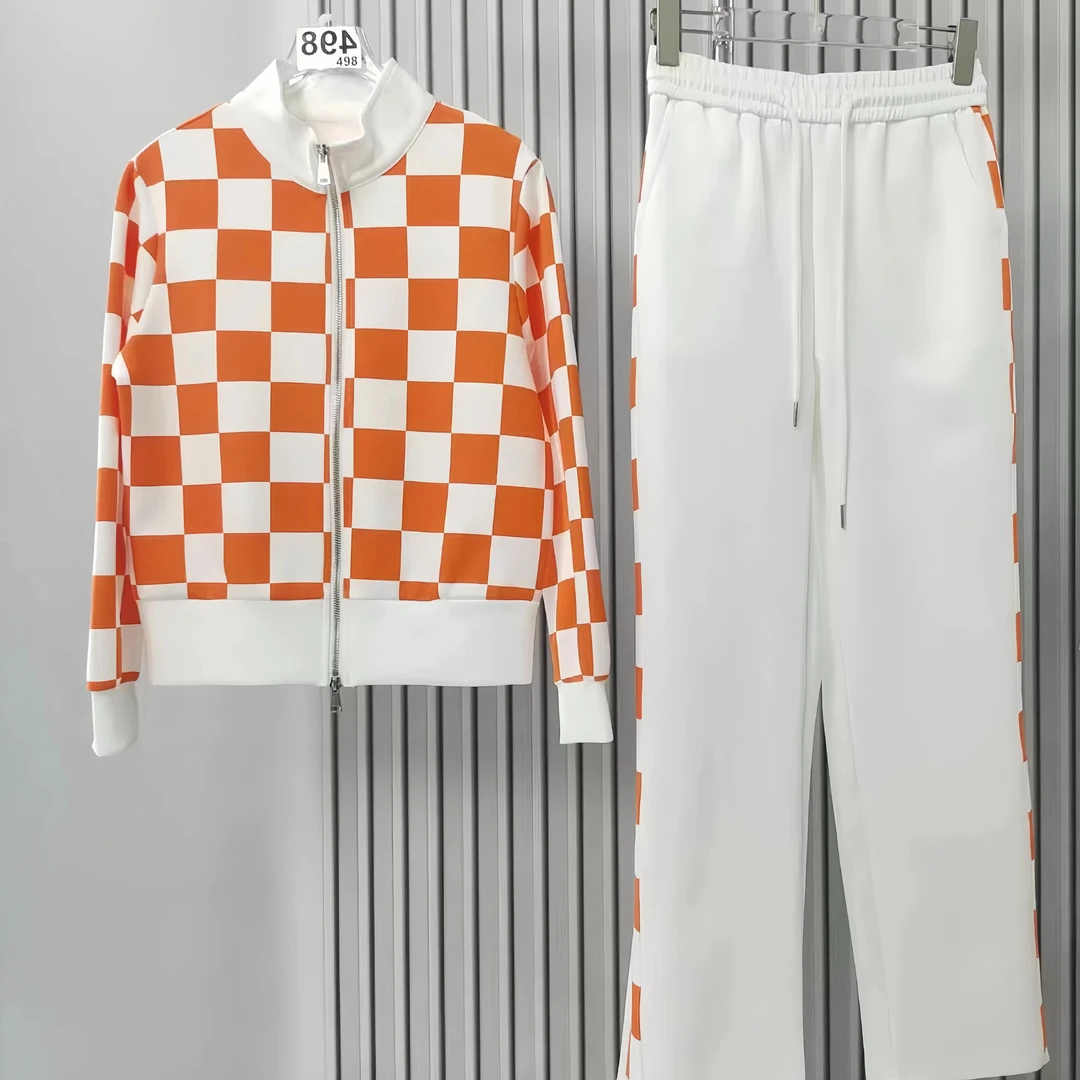 罗马夏日2024新款显瘦显白时尚高级感潮流百搭年轻春秋款套装#176