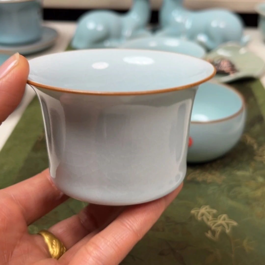 【闪购商品】瓷杯马蹄杯微瑕
