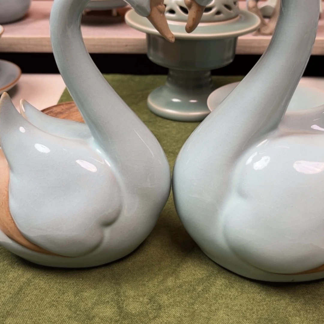 【闪购商品】瓷杯拒****冰天鹅微瑕