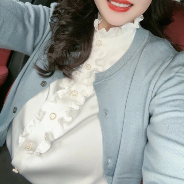 【诗菡服饰】春秋款针织开衫长袖外套女士休闲百搭外搭上衣  J22377
