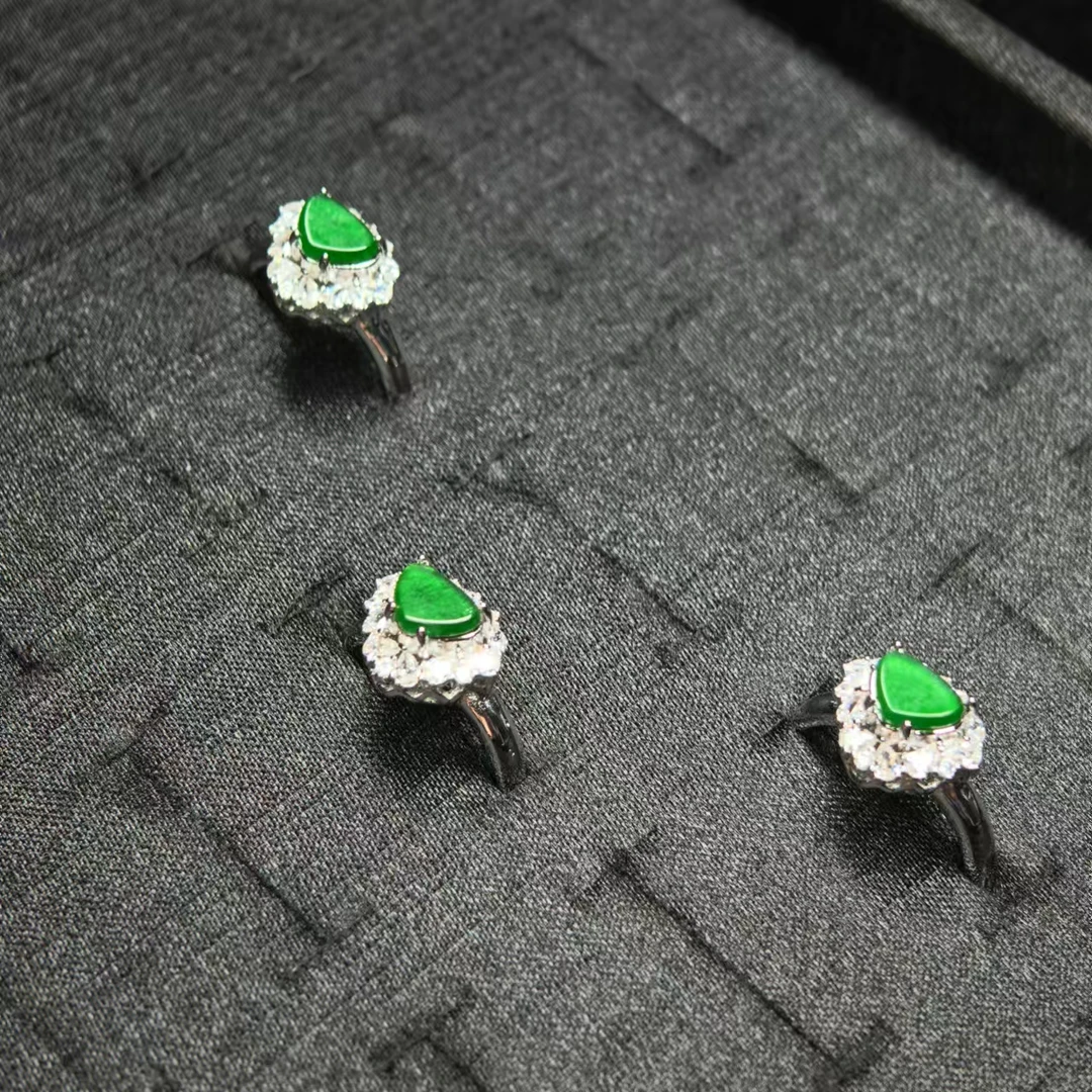 16061天然A货翡翠【戒指】多样性发一个