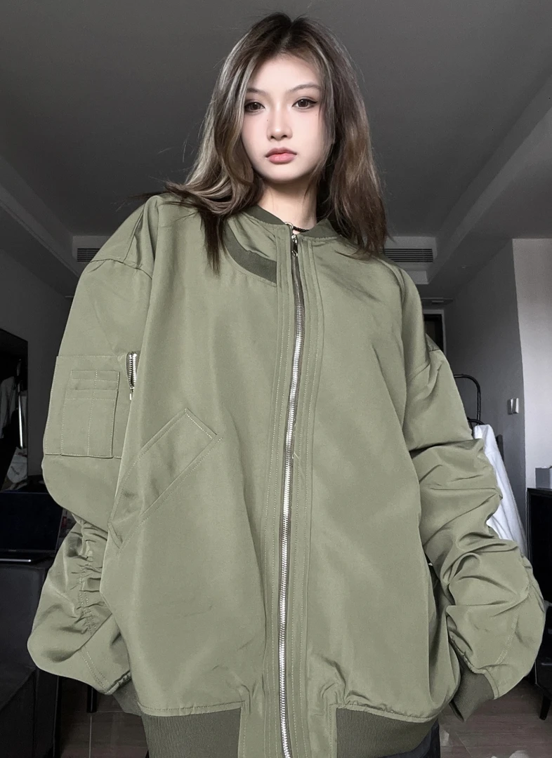 不能错过！一件短袖的价格就能买到！帅到没边的飞行夹克外套你男女