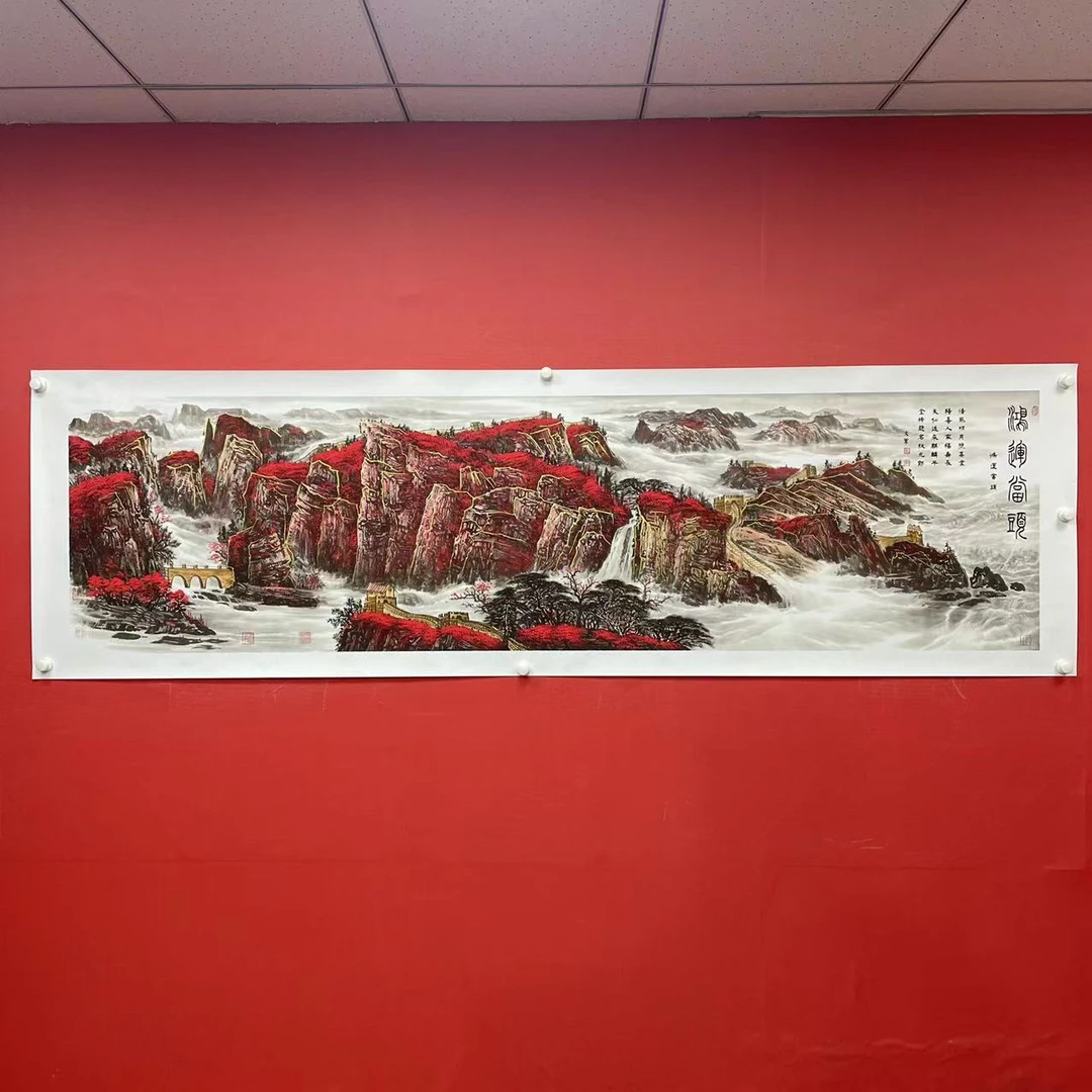 《鸿运当头》郭文军作品锦绫