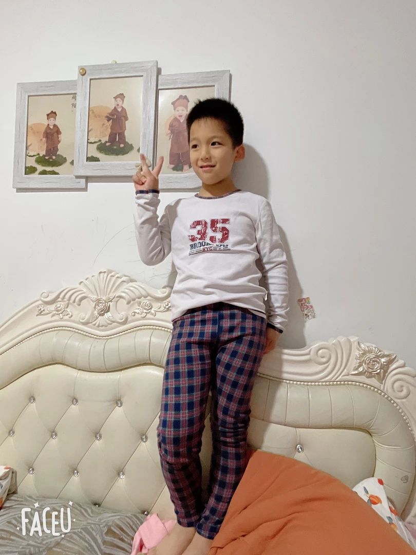 男女宝卡通家居服（直播间扣号）