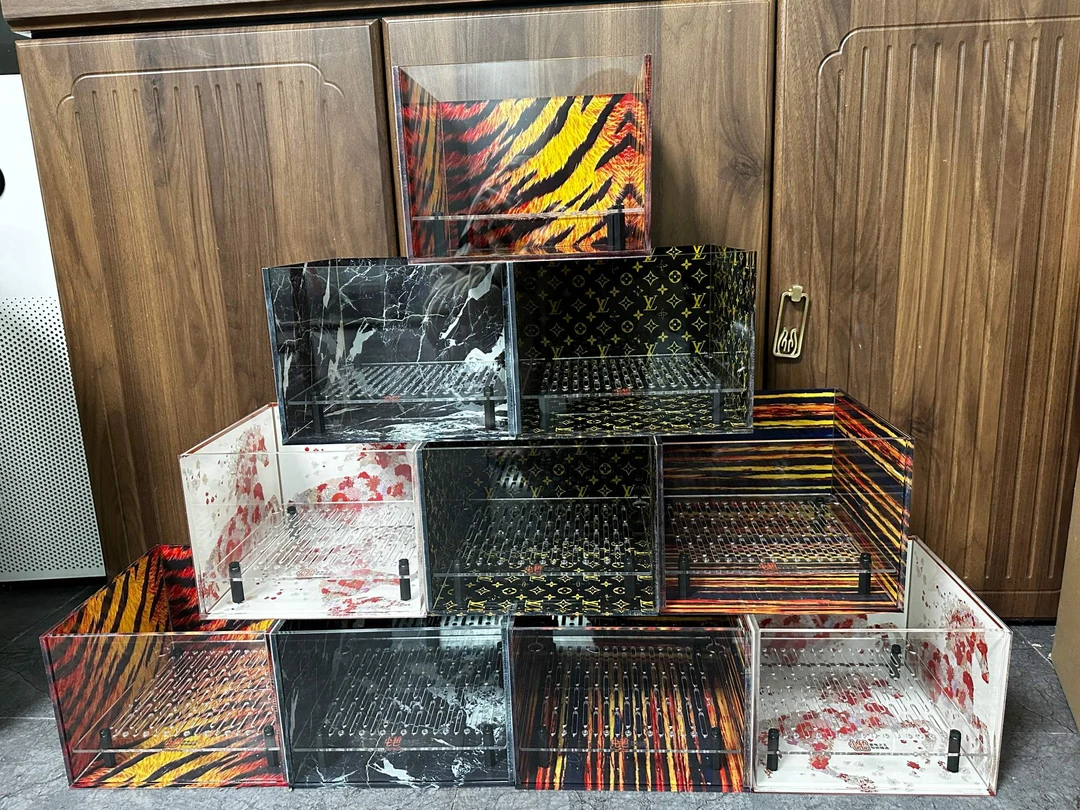 亚克力小桥七七同款窄桥龟盒