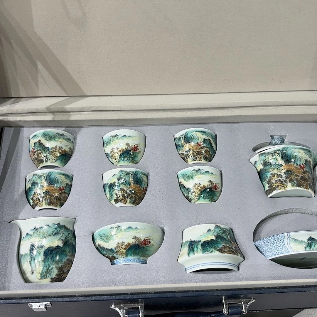 瓷片景德镇瓷器展在陶瓷