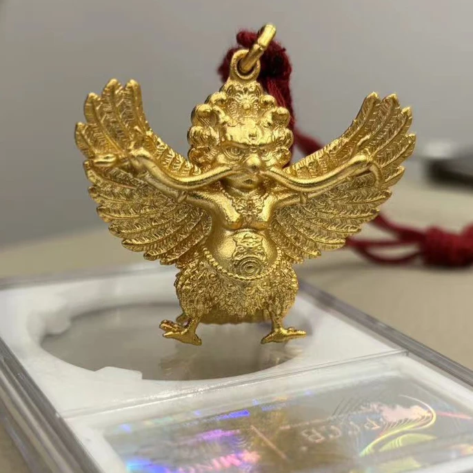 足金古法大鹏鸟69克 黄金工艺品摆件【多退少补】