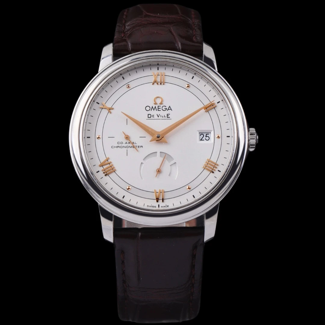 95新 欧米茄 大牛/424.13.40.21.02.002/二手全套/公价37700