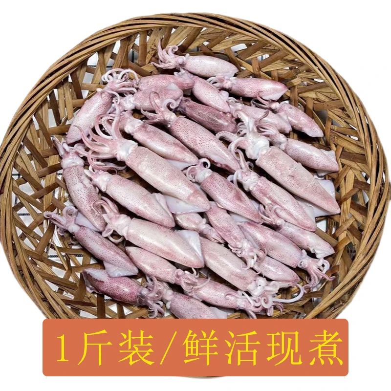 潮汕鱿鱼饭猴尔打冷鱿鱼带筐发可加热清蒸蘸酱油