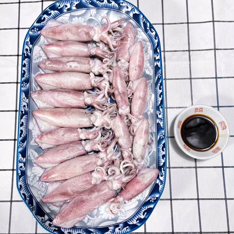 【鱿鱼】潮汕鱿鱼饭猴尔现留可加热清蒸蘸酱油