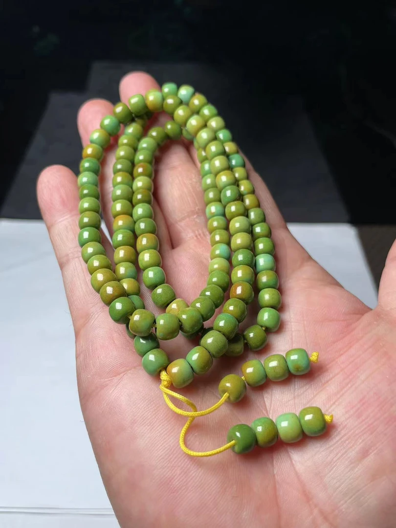 【人工处理】低价处理绿松石菜籽黄7＋108