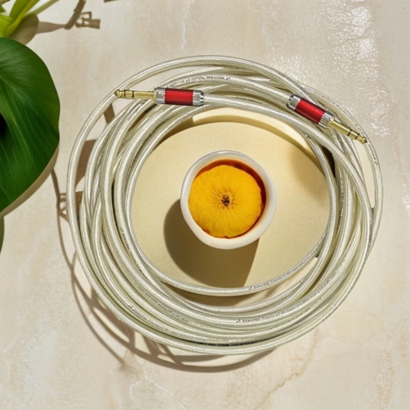 双6.5头镀银专用连接线（采用进口镀银线制作）