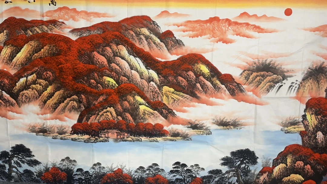 木羲画院八条屏154-109