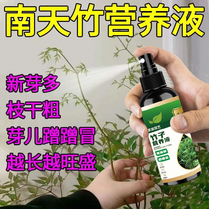 南天竹专用肥南天竹营养液水培专用净化水质生根促长急救黄叶落叶