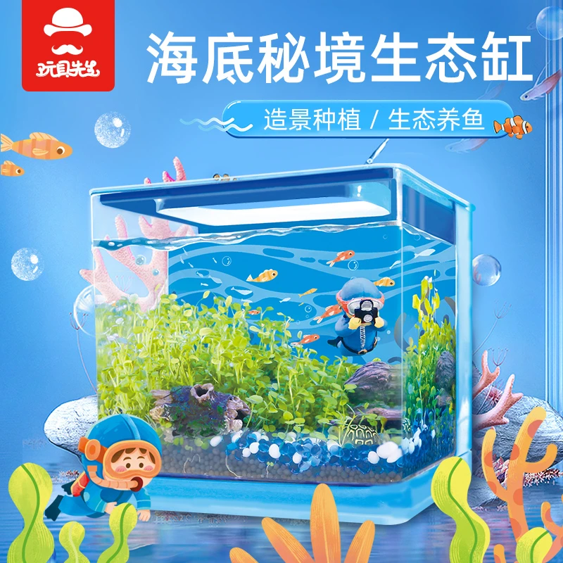 儿童DIY造景生态缸森灵海底秘境笔筒植物实验生日男女孩学生礼物