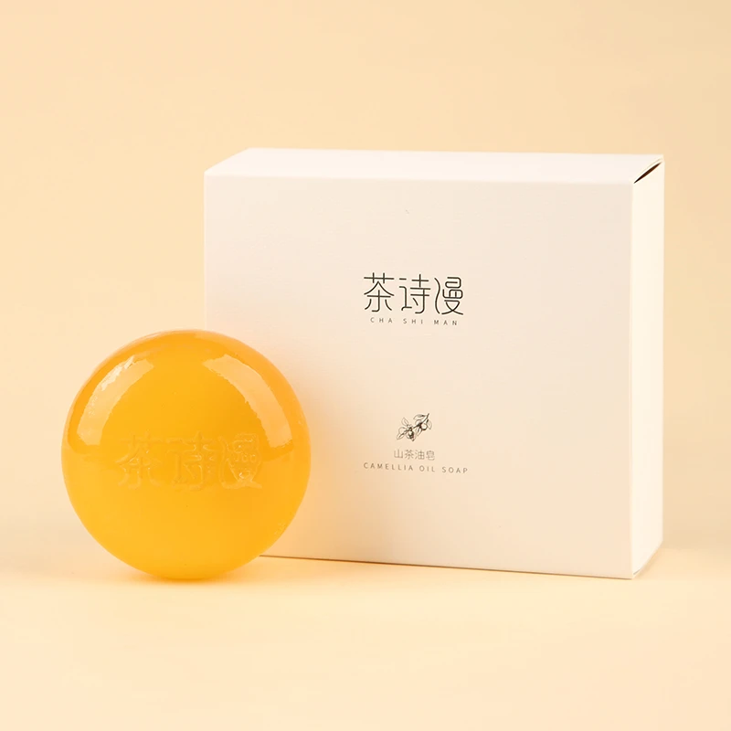 茶诗漫山茶油肥皂洗脸洗澡手工香皂茶油皂泡沫细腻丰富