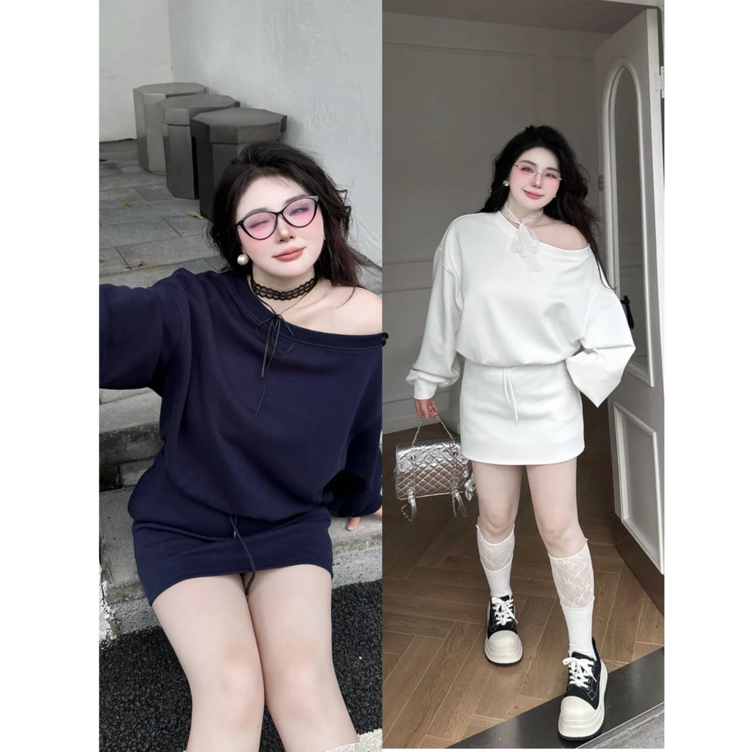 【大小姐】“首尔休闲日”纯欲显瘦长袖时尚百搭休闲气质宽松上衣秋女
