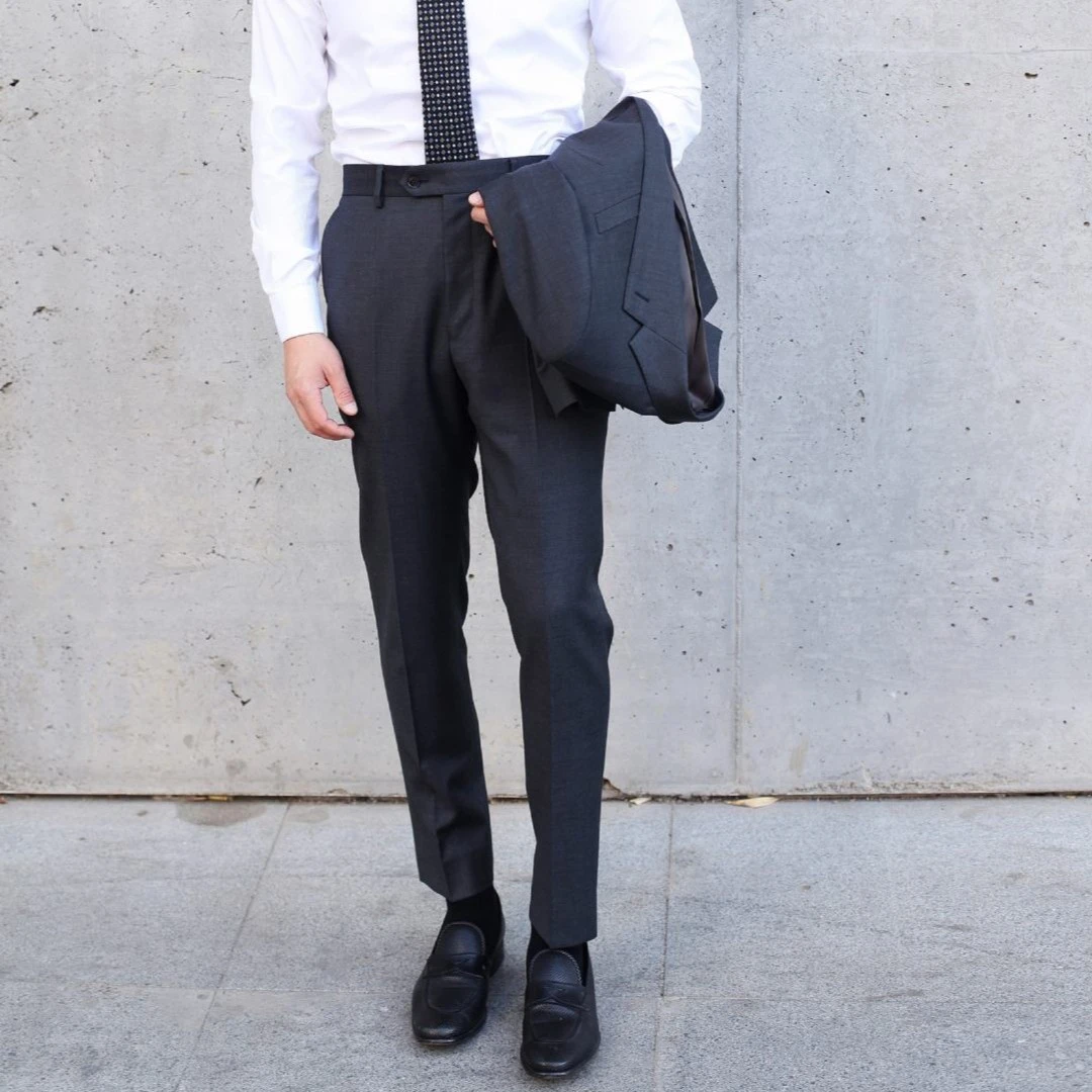 100%全羊毛单西裤