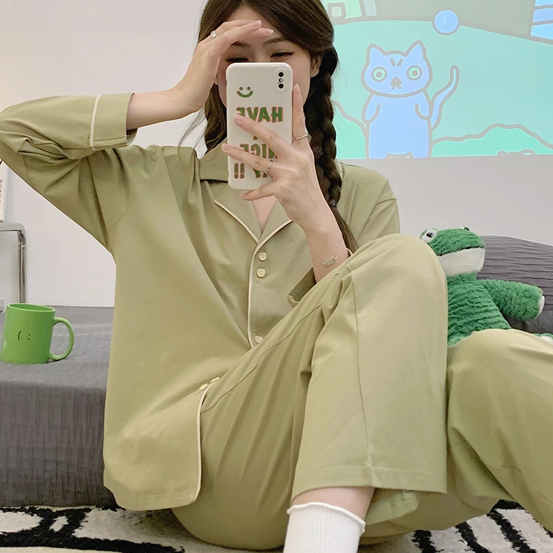 【2-6月份】月子服春秋纯产后产妇哺乳孕妇睡衣怀孕期夏季棉喂奶